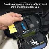 Pozdro na telefon a doklady Rhinowalk - SK900 oranžovo-červená