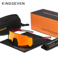 Polarizační brýle KINGSEVEN LS920 ČERNO - ČERVENÁ / SKLO ČERVENÉ C11